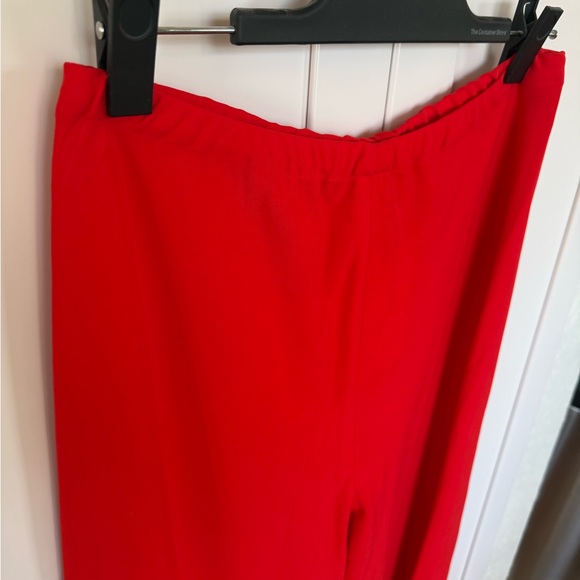 NWT La Ligne Colby Pants in Red - Picture 2 of 9